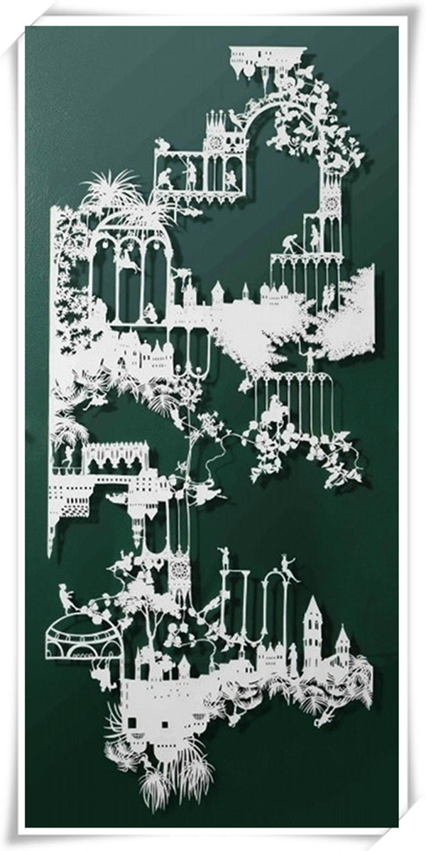 澳大利亞Emma van Leest的剪紙藝術~Latte