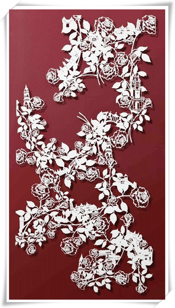 澳大利亞Emma van Leest的剪紙藝術~Latte