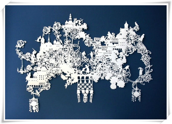 澳大利亞Emma van Leest的剪紙藝術~Latte