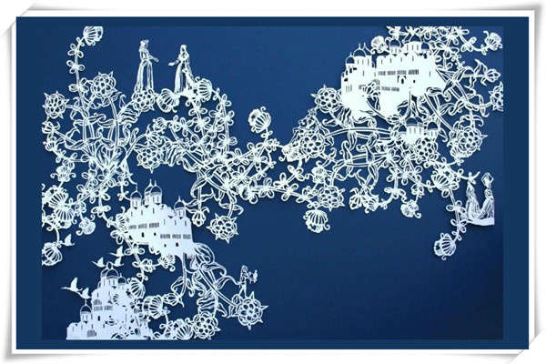 澳大利亞Emma van Leest的剪紙藝術~Latte