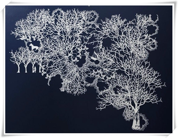 澳大利亞Emma van Leest的剪紙藝術~Latte