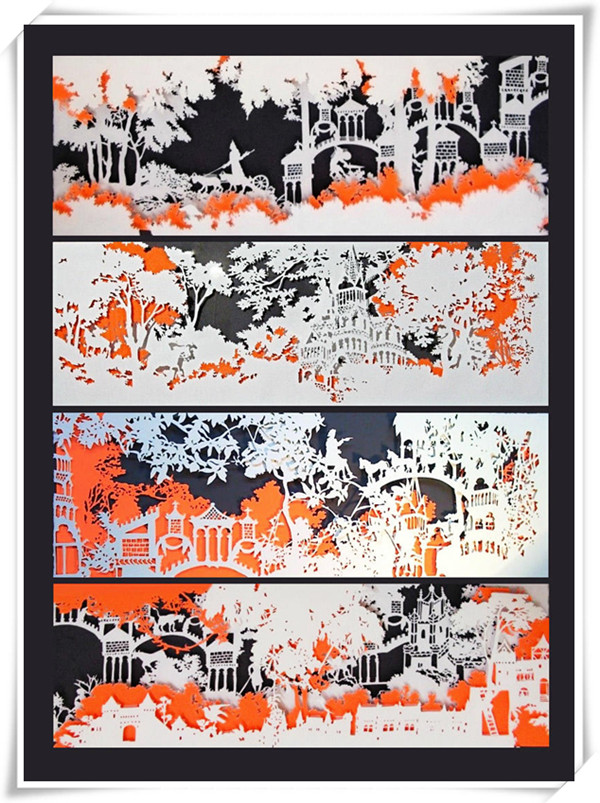 澳大利亞Emma van Leest的剪紙藝術~Latte