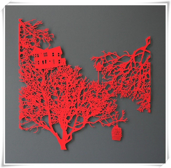 澳大利亞Emma van Leest的剪紙藝術~Latte