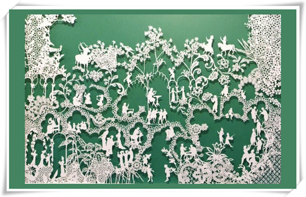 澳大利亞Emma van Leest的剪紙藝術~Latte