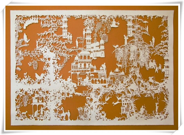 澳大利亞Emma van Leest的剪紙藝術~Latte