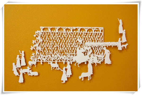 澳大利亞Emma van Leest的剪紙藝術~Latte