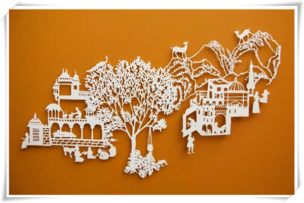 澳大利亞Emma van Leest的剪紙藝術~Latte