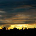 夏日的攝影練習：日出、清晨台北的天空