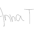 anna24 親筆簽名 ^_^
