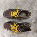 20210610(四)Ferragamo黑襪套+黃鞋帶