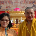 和淨耀法師在首屆世界佛教論壇上