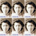 母親舊照片1950年