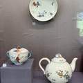 Teapot 1735-45
Ecuelle and saucer 1735-40