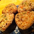 日式烤鲑魚飯糰
