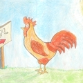 美國小學生雞年畫作8
