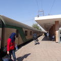 Upper Egypt Nile Trip Aswan 亞斯文火車站月台
