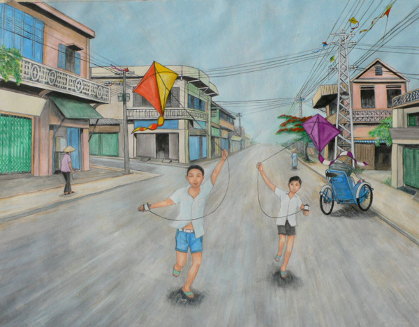 双魚的畫作：越南峴港1970 - 72