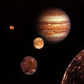 72木星及其四顆最大的衛星 