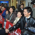 駐美代表處金大使溥聰抵美
華府台聯會與僑界在機場歡迎