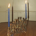 Hanukkah猶太人的光明日只點燃 2 根蠟燭紀念日  4