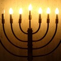 Hanukkah猶太人的光明日只點燃 2 根蠟燭紀念日  5