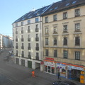 慕尼黑飯店房間窗外1