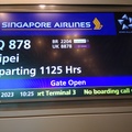 回程搭新加坡航空