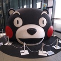 熊本車站的熊本熊大頭超可愛