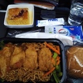 回程機上海鮮餐2