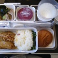 飛往東京途中的飛機餐2