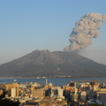 櫻島火山噴發