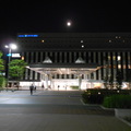 金澤車站上的中秋節滿月