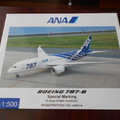 ANA787-8特別塗裝模型機