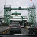 Entering ferry