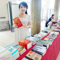 Lisbon,Ying-Tai Chang(張瀛太)with her two novels：As Flowers Bloom and Wither, The Bear Whispers to Me. 地點：里斯本大學
