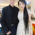 left：Robert Olen Butler(U.S.A.) -winner of the Pulitzer Prize and 2 National Magazine Awards. right：Ying-tai Chang(張瀛太)