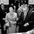 蔣經國與總統陳香梅