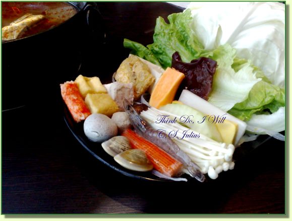 公益路餐廳 輕井澤火鍋－菜盤
