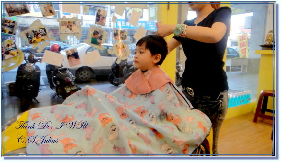 兒童理髮店-台中美村路香港風美髮沙龍
