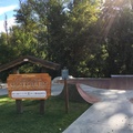 河濱公園內的滑板設施