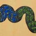 國小三年級學生張博硯作品 - 蛇