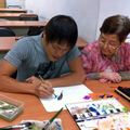 台北市大安社區大學東方校區 油繪人生 彩繪人生 描素人生班