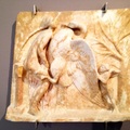 諾斯博物館雕像女人與鳥