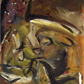 Woman in movement No.2 , acrylic on paper, about 21x29.5cm, 1996