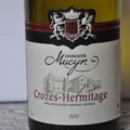  法國 Crozes-Hermitage產區的白酒