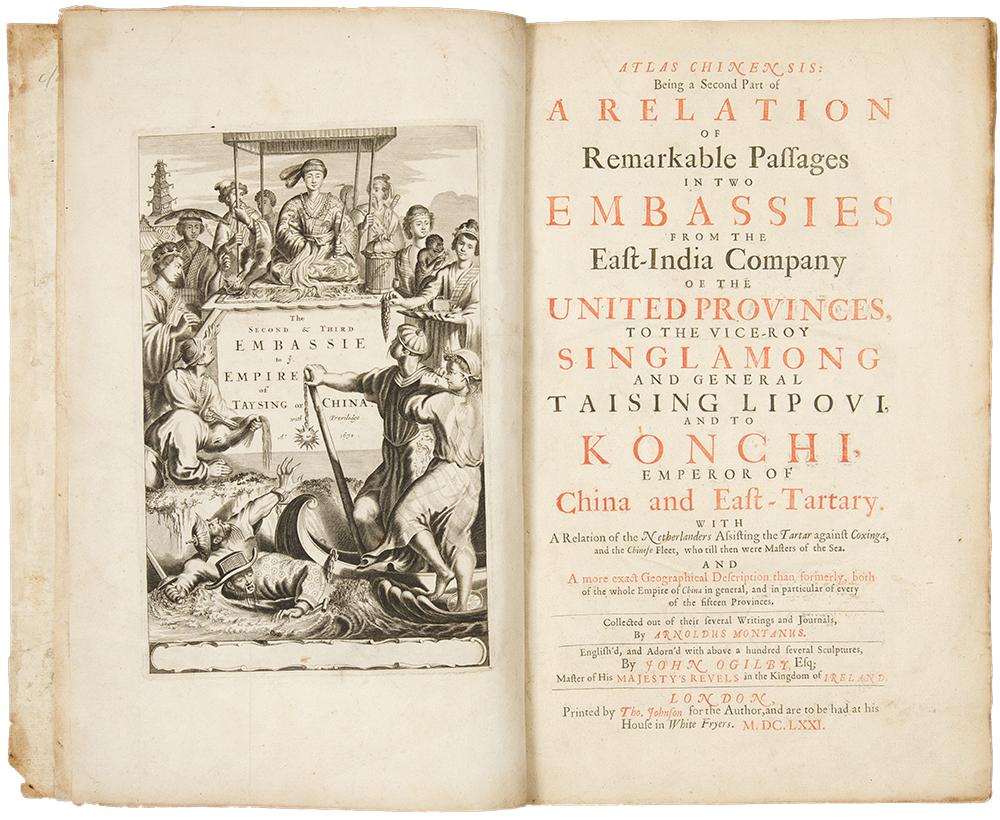 ○中国書画冊(伊達家)朱宜初(1796～1805)画冊・10枚 共箱 中国画，