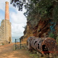 Kawau Island 島上的古跡，老銅礦。我划小船過海到對岸，可惜沒人敢坐，只有我一人登岸。