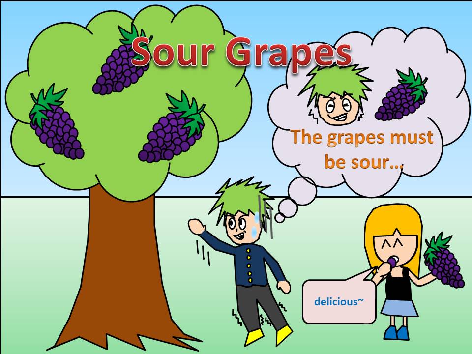 Sour grapes перевод. Sour grapes перевод