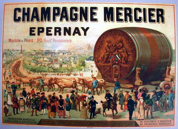 1889年巴黎萬國博覽會中供人參觀之橡木桶