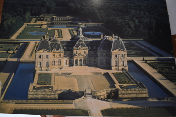 沃勒子爵城堡—Chateau de Vaux le Vicomte 城堡全景圖